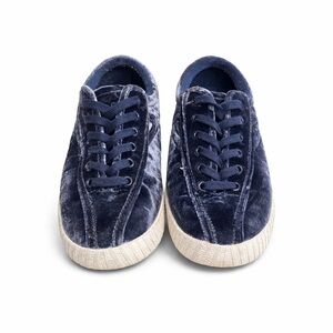 💙 Madewell x Tretorn Nylite Plus Blue Velvet Sneakers